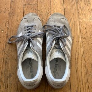 Women's Adidas Gazelle Grey Sneakers